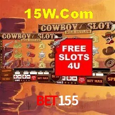 Interface moderna da plataforma Bet155